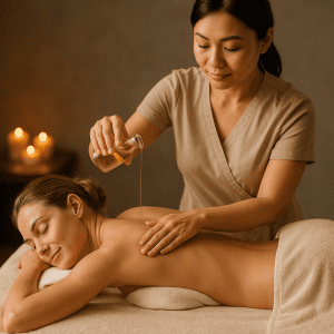 Hot Oil Massage