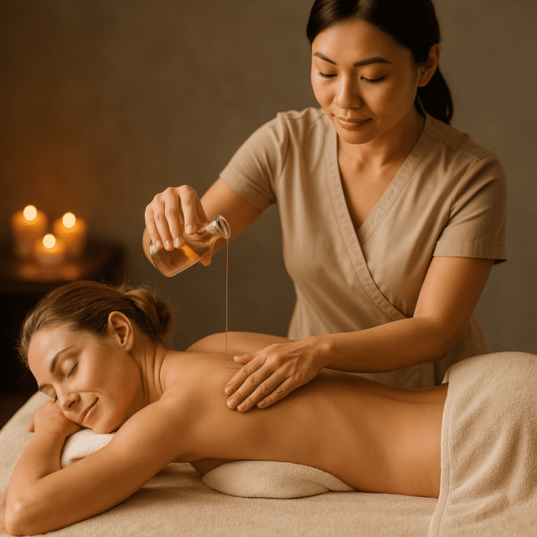 Hot Oil Massage